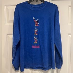 Fantasia Disney Mickey Vintage Long Sleeve Tee